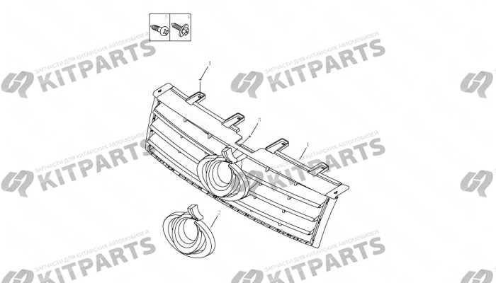 RADIATOR GRILL Geely Emgrand X7