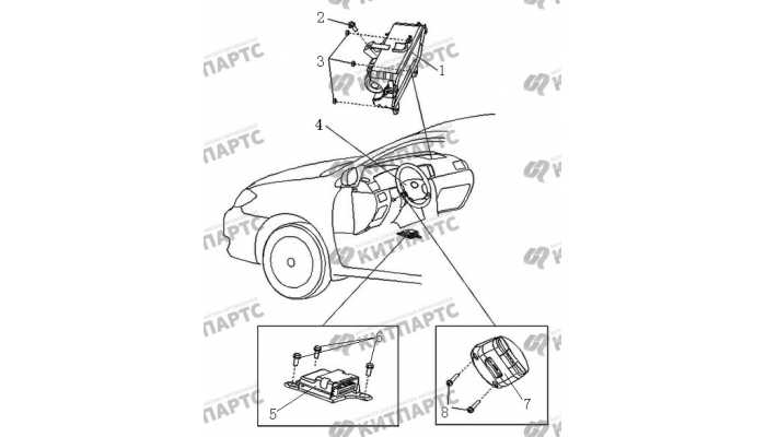 Подушки безопасности BYD F3 (F3R)