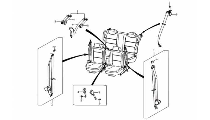 Ремни безопасности Lifan Breez